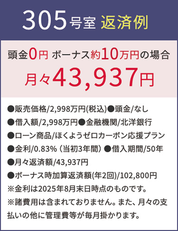 305号室返済例